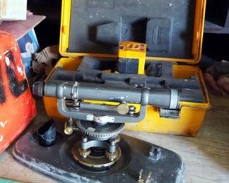 Laserplane Model 2044 In Carrying Case And David White Instruments Model 8114 In Carrying Case