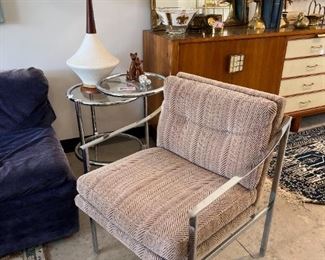 Milo Baughman style chair