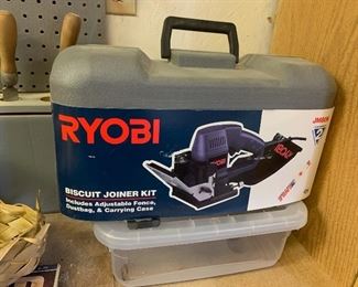 Ryobi Biscuit Joiner Kit JM80K