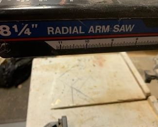 Ryobi 8 ¼" Radial Arm Saw RA-200