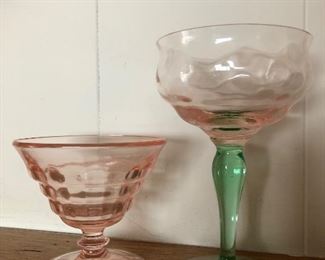 Thumbprint Glassware