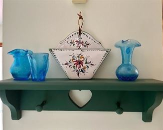 Hanging Wall Shelf & Decor