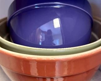 Crate & Barrel Mixing Bowls