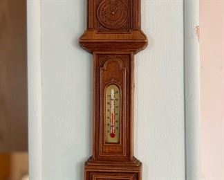 Wall Clock & Thermometer