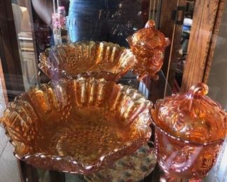 Amber Glass Decor