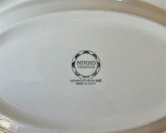 Nikko Ironstone Serving Plate