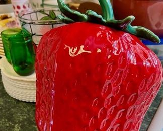 Strawberry Kitchen Storage