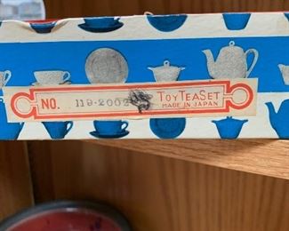 Toy Tea Set, Made in Japan