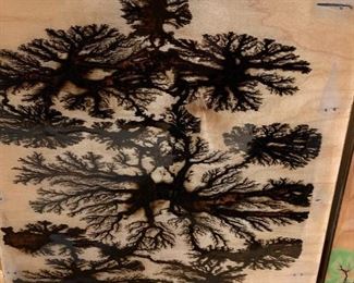 Fractal Wood Burning Art