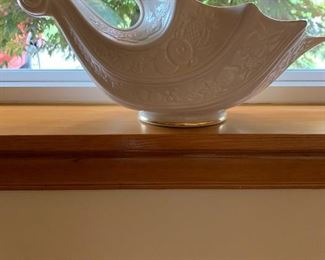 Lenox Ivory Cornucopia Horn Fruits of Life 