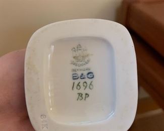 B&G Bing and Grondahl Peter with Apples #1696 Made in Denmark