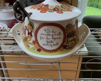 Turi-Design: Folklore, Sugar Bowl, Made in Norway  