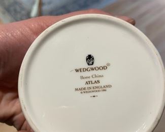 Wedgewood Bone China Atlas Pattern Trinket Box
