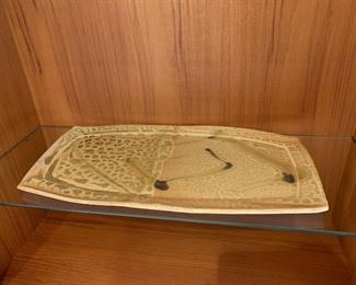 Pottery Serving Plate