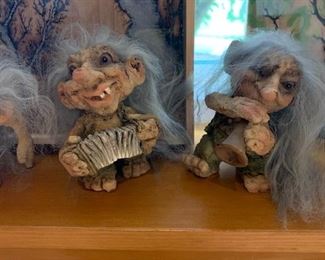 Vintage NyForm Troll Collection, Norwegian Troll Dolls