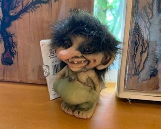 Vintage NyForm Troll Collection, Norwegian Troll Dolls