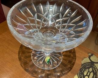 Waterford Crystal Footed Candy Dish