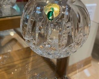 Waterford Crystal Round Ball Candle Holder