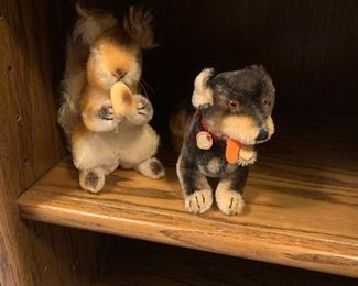 Steiff Original Stuffed Animal, Dog, Lumpi