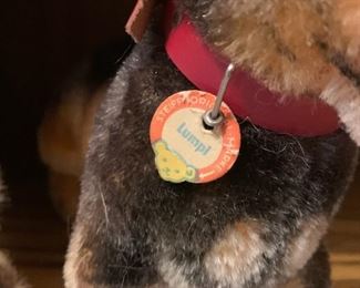 Steiff Original Stuffed Animal, Dog, Lumpi