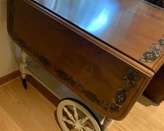 Vintage Style Tea Cart