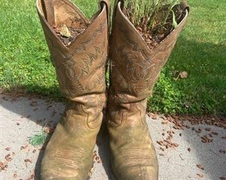 Cowboy Boot Planter