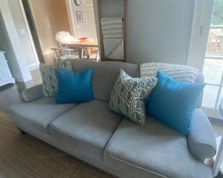 Crate & Barrel Sofa-Reupholseted - $1,300