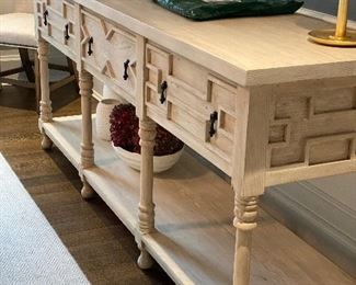 CFC-Noir Console - 84" W X 22" D X 36" H - $1,850