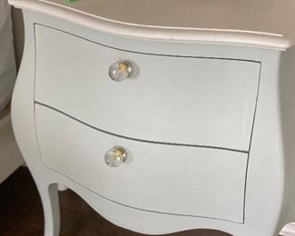 Painted Side Table - $80