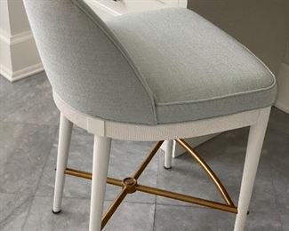MBA Vanity Stool - 20.5" W x 23" D x 35.5" H - $550