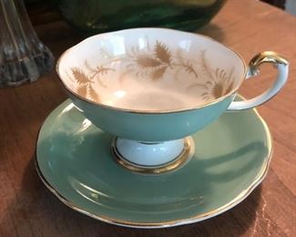 Aynsley Tea Cup & Saucer Set