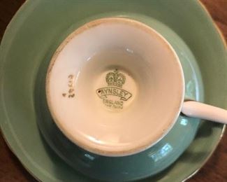 Aynsley Tea Cup & Saucer Set