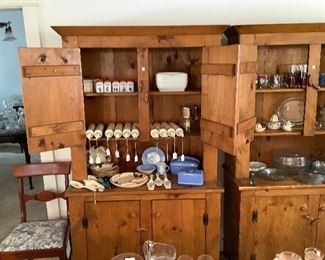 Amish made cupboards with tons of storage (2)
