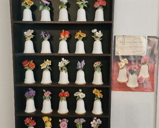 Danbury Mint "The American Flower Bells-1984"