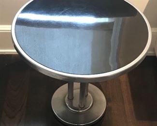 *RARE* vintage Art Deco side table by Wolfgang Hoffman for the Howell Co