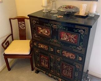 Absolutely stunning vintage bar cabinet imported from Hong Kong 