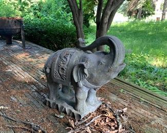 Stone elephant