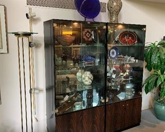 Display curio cabinets