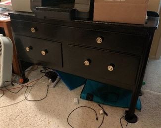 Oriental style dresser