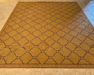 Item 37:  Ballard Design "Geneve" Area Rug - 7'10" x 9'10":  $145