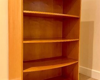 Item 64:  (2) Kimball International Four Shelf Bookcase - 36"l x 18.25"w x 52.5"h: $325/Each