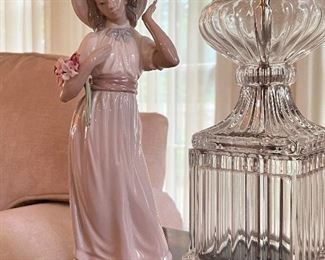 Item 117:  Nau by Lladro Figurine - 12":  $38