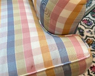 detail - please note marks on fabric