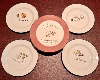 Item 160:  Pottery Barn Cheese Plates:  $18