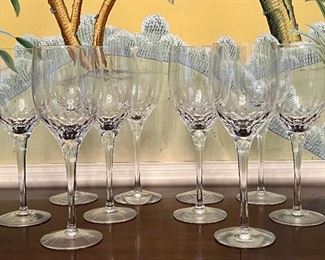 Item 171:  (10) Orrefors Prelude White Wine Glasses - 7.25": $175