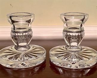 Item 174:  Waterford Candlesticks - 3.5": $32