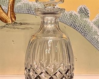 Item 12:  Waterford Decanter (right) - 9.5": $95