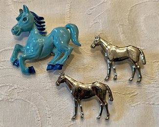 Item 189:  (3) Horse Pins:  $12