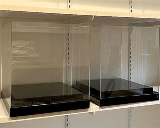 Item 211:  (2) Display Cases - 12.5" x 13.75": $34 each