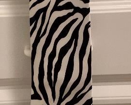 Item 233:  Zebra Print Tie: